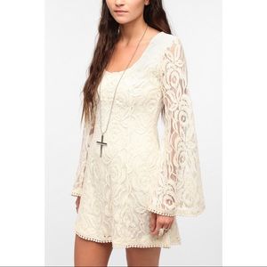 Urban Outfitters Staring at Stars Bell Sleeve Mini Dress